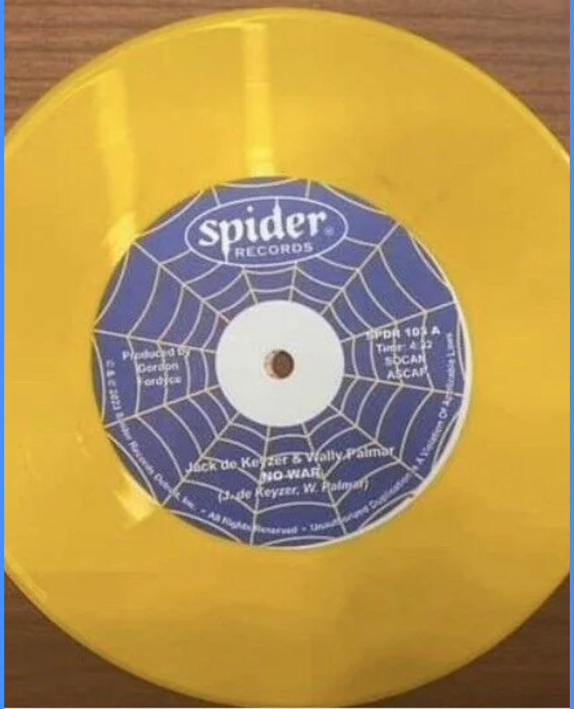New Vinyl record (45’) NO WAR Song