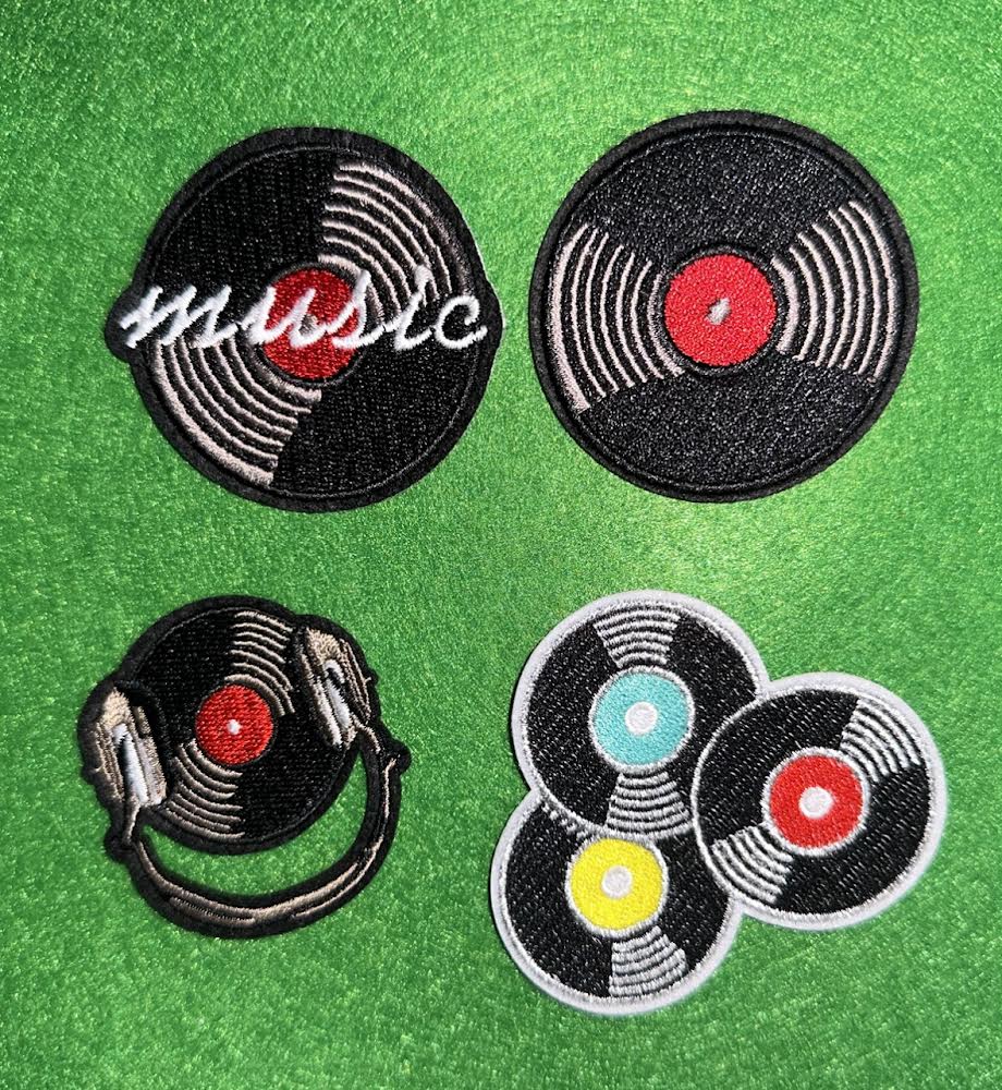 Embroidered records (Patches)