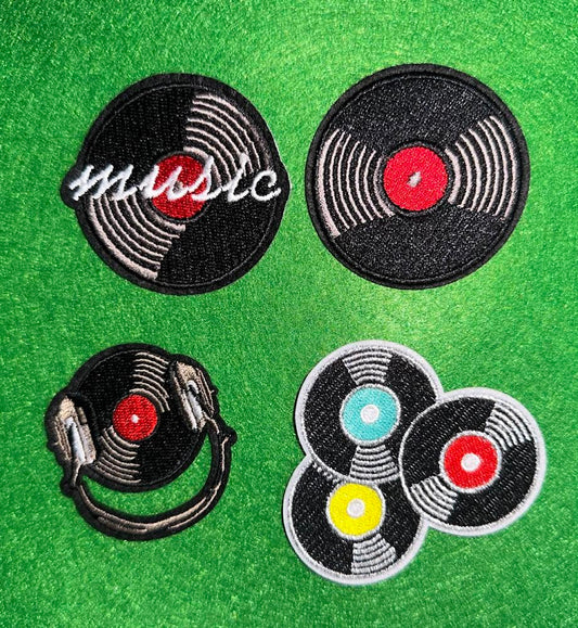 Embroidered records (Patches)